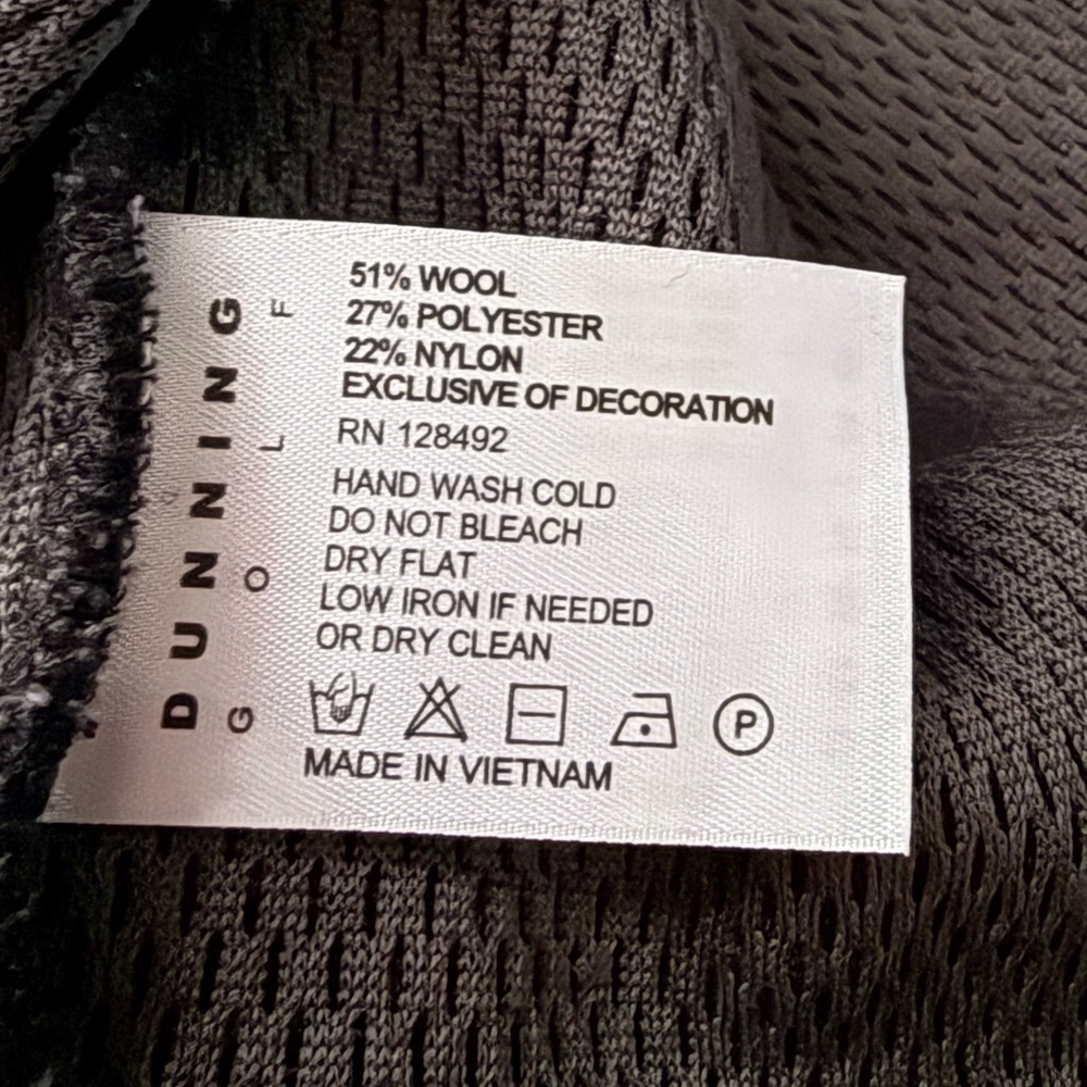 Men's Black Half-Zip Sweater - Picture 6 of 6